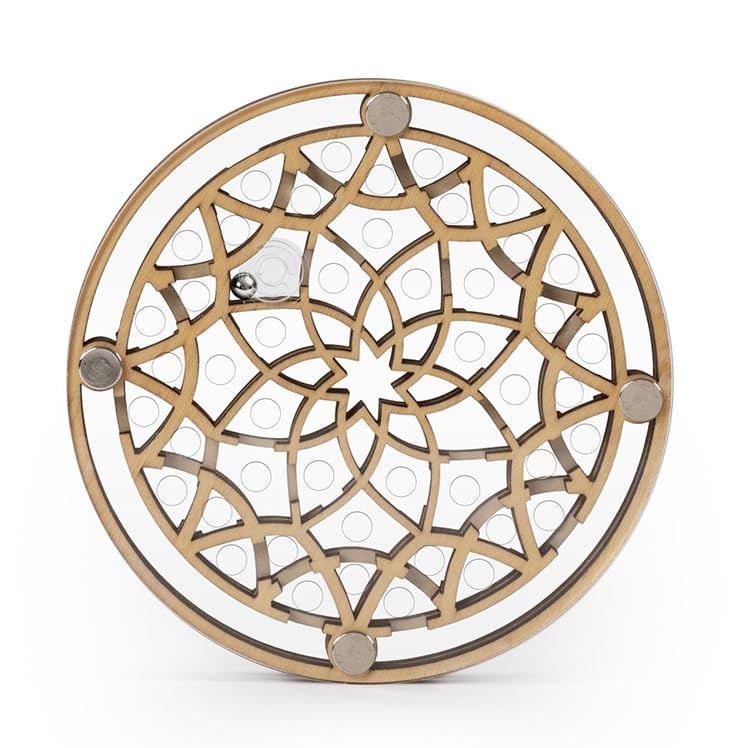 Constantin Flower Maze Wooden Puzzle Brainteaser from Recent Toys - Solve The Two Tiered Maze - for Ages 14+ - Image 5