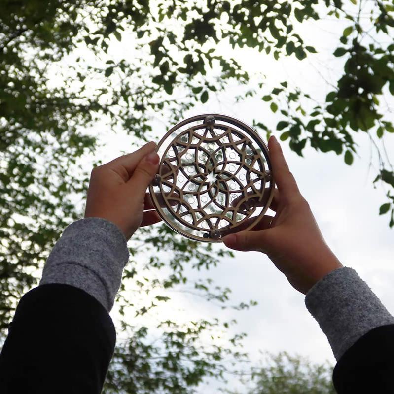 Constantin Flower Maze Wooden Puzzle Brainteaser from Recent Toys - Solve The Two Tiered Maze - for Ages 14+ - Image 7