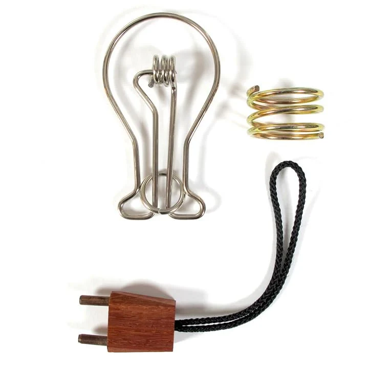 Constantin Metal Light Bulb Brainteaser Mechanical Puzzle from Recent Toys - Fun for Ages 14+ - Image 5