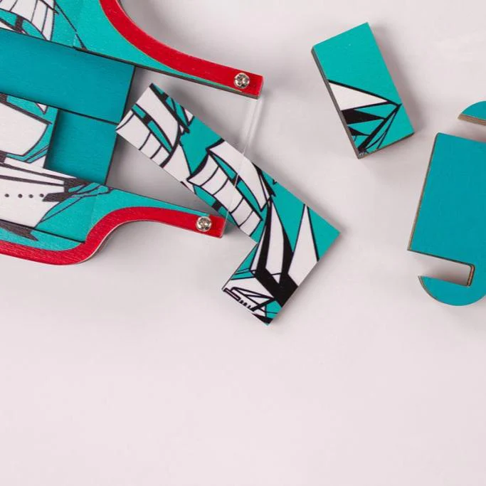 Constantin Ship in a Bottle Puzzle Brainteaser from Recent Toys - an Assemble The Ship Challenge for Ages 14+ - Image 6