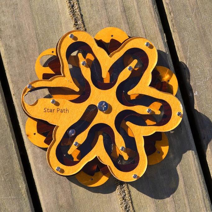 Constantin Star Path - A Triple Layered Maze Puzzle Brainteaser from Recent Toys - for Ages 14+ - Image 9