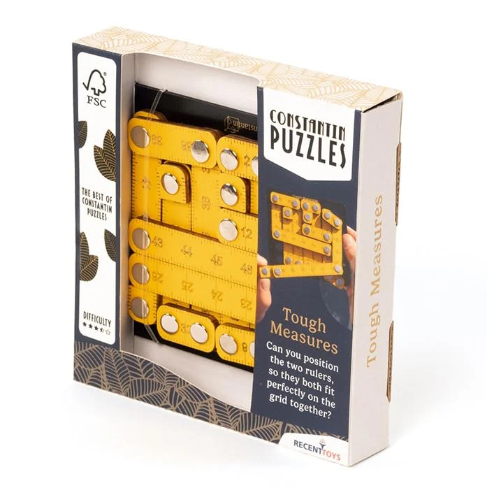 Constantin Tough Measures Puzzle Brainteaser from Recent Toys - Advanced Problem Solving Fun for Ages 14+ - Image 3