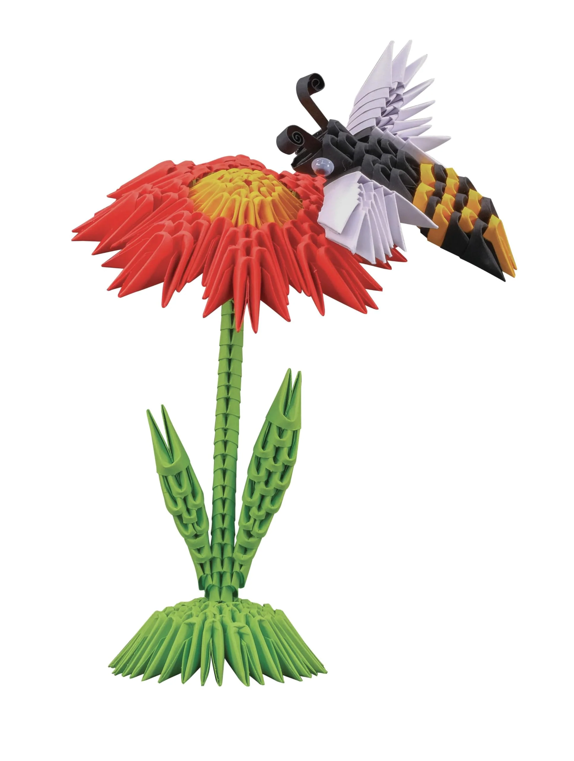 Creagami Bee Origami Set - 3D Modular Paper Sculpture Kit with 289 Pieces for Ages 7+ - Image 3