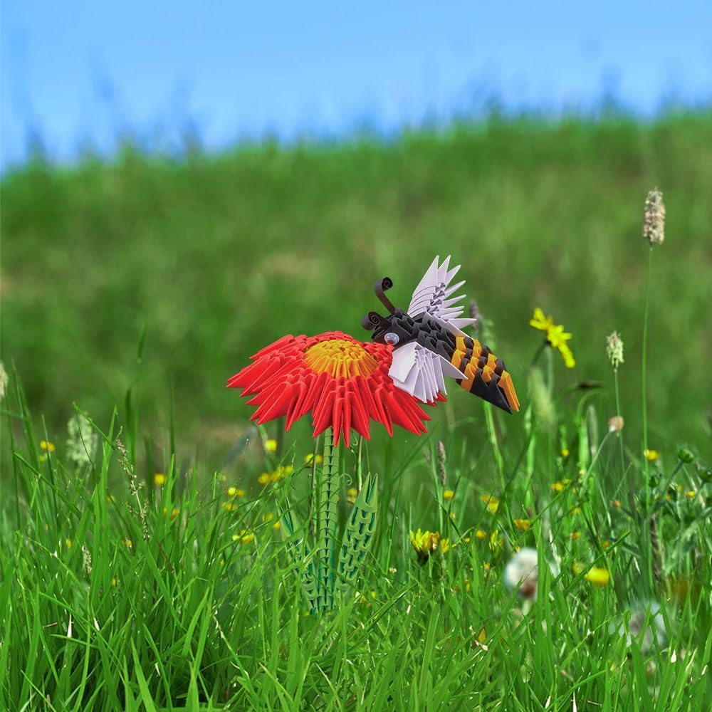 Creagami Bee Origami Set - 3D Modular Paper Sculpture Kit with 289 Pieces for Ages 7+ - Image 4