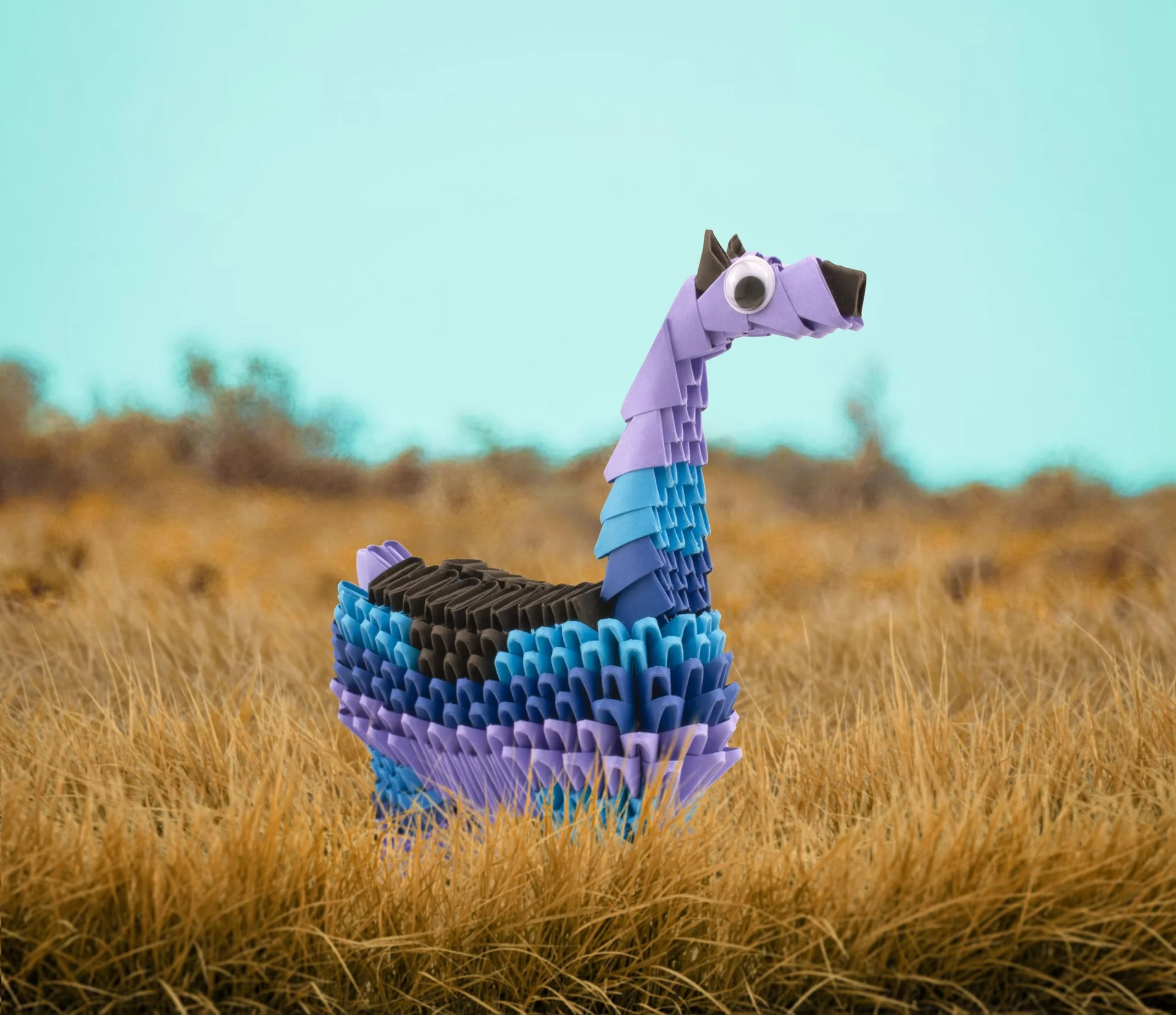 Creagami Llama Origami Set - 480 Piece 3D Modular Paper Sculpture Kit for Craft Enthusiasts Ages 7+ - Image 5