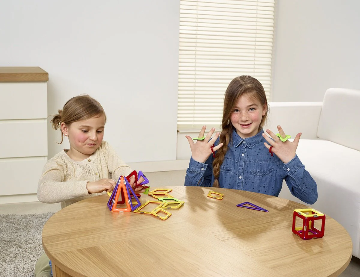 GeoSmart Educational Set - GeoMagnetic Construction Featuring 100 Pieces for Ages 5+ - Image 6