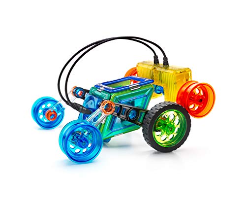 GeoSmart Flip Bot GeoMagnetic STEM Magnetic Construction Set with Rechargeable Turbo Motors for Ages 5+ - Image 6