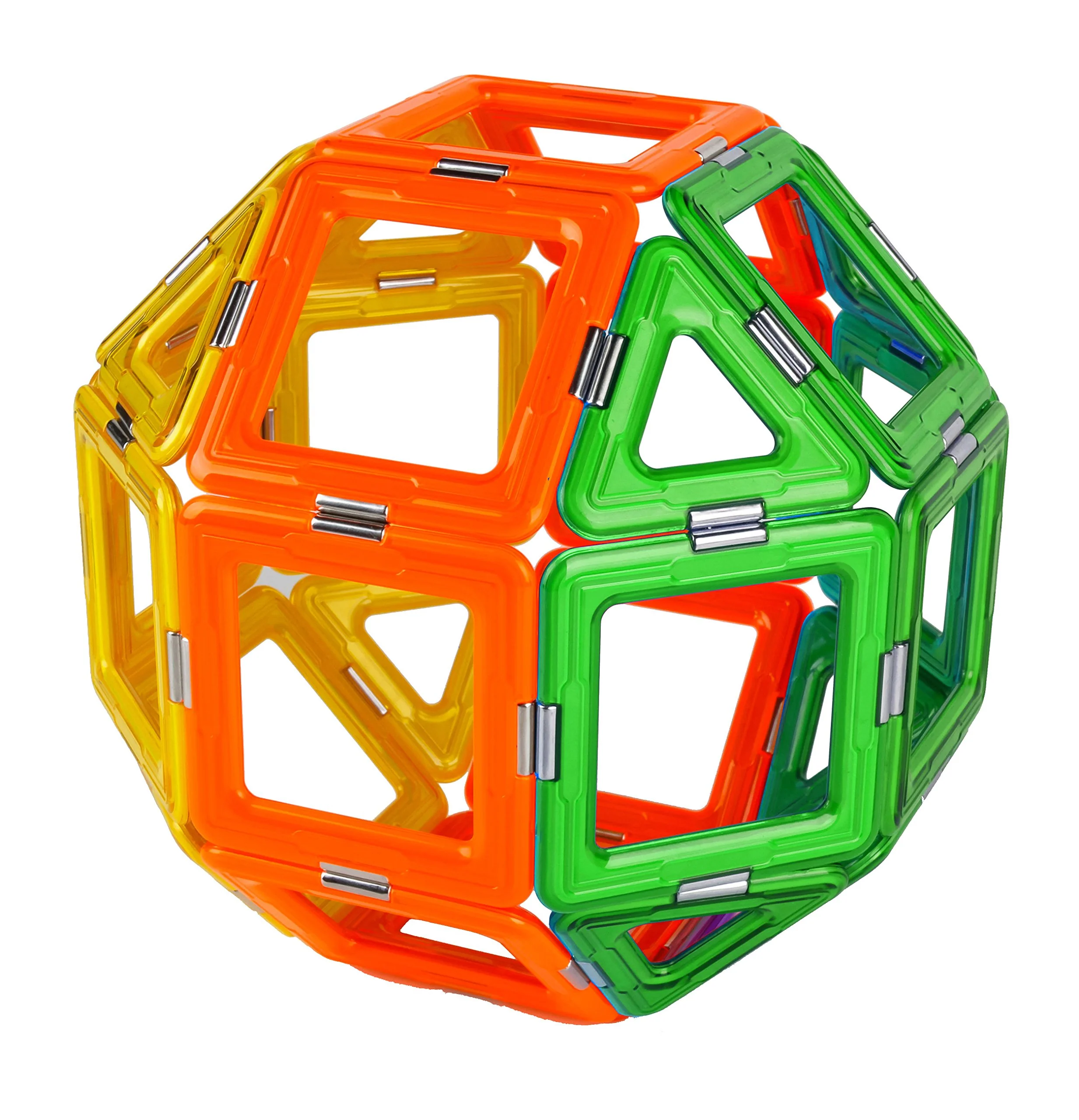 GeoSmart GeoSphere 31-Piece STEM GeoMagnetic Construction Set for Ages 3+ - Image 5