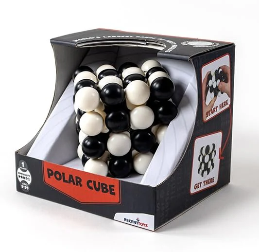 Meffert's Polar Cube - The Original Ultimate 4 x 4 Twisting Brainteaser Puzzle from Recent Toys - Travel Friendly Fun for Ages 9+ - Image 3