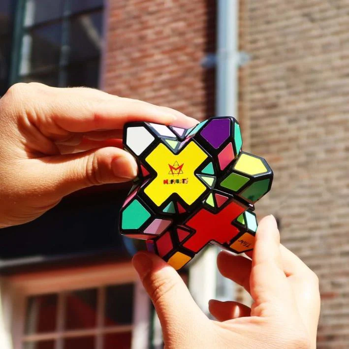 Meffert's Skewb Xtreme - The Original 10-Sided Diamond Brainteaser Puzzle Challenge from Recent Toys - Travel Friendly Fun for Ages 9+ - Image 5