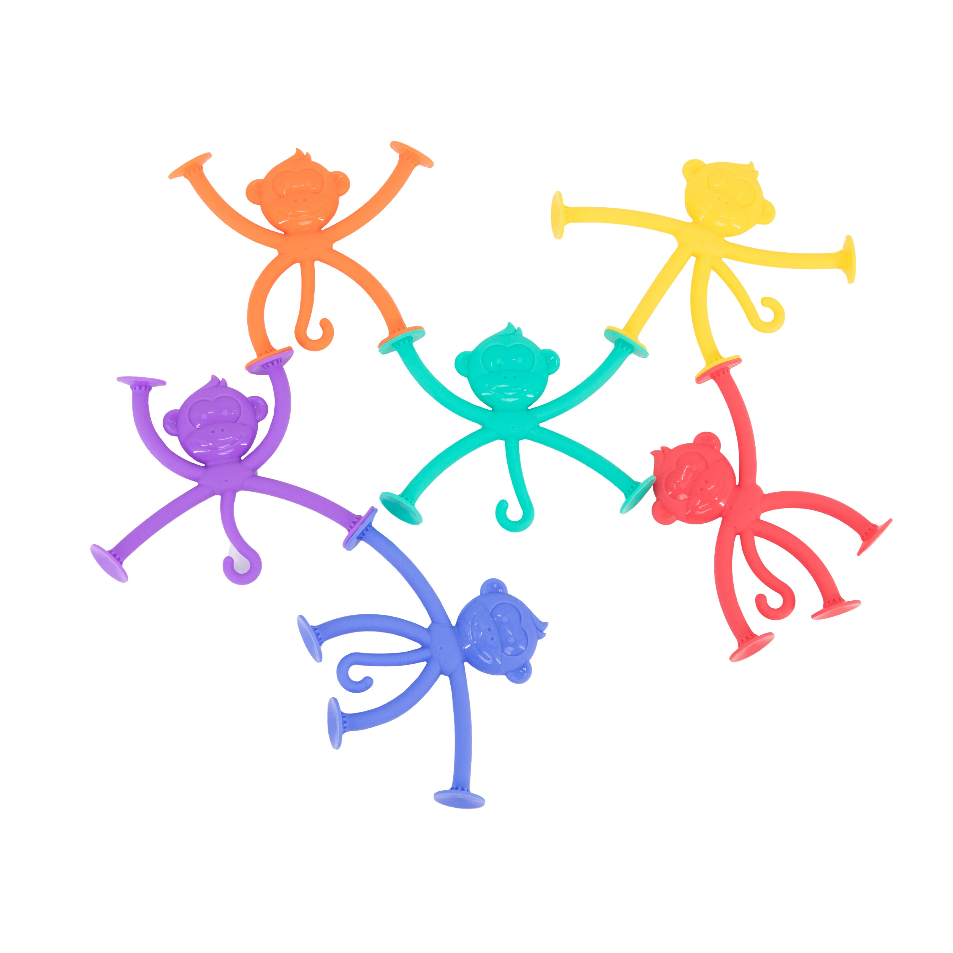 My First HangaTangs: 6-Pack of Curiously Clever Playthings Made from Food-Grade Silicone for Ages 1 + - Image 4