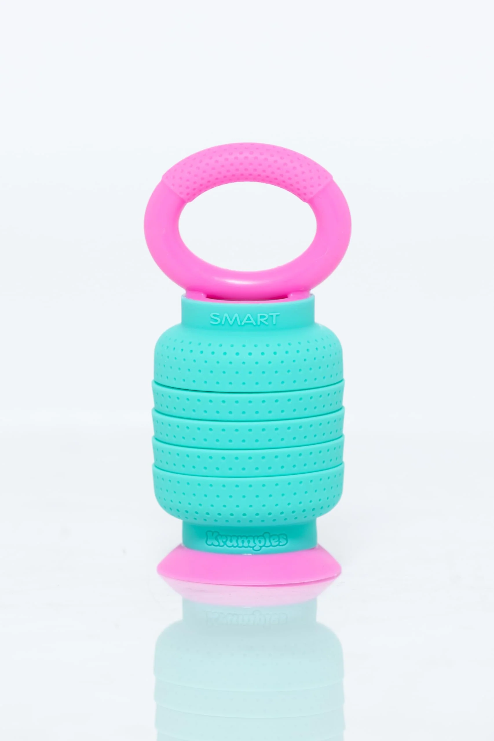 Krumples Plungy TEAL - Ridiculously Fun Playthings for Ages 1 - 99 Made from Food Grade Silicone! - Image 3