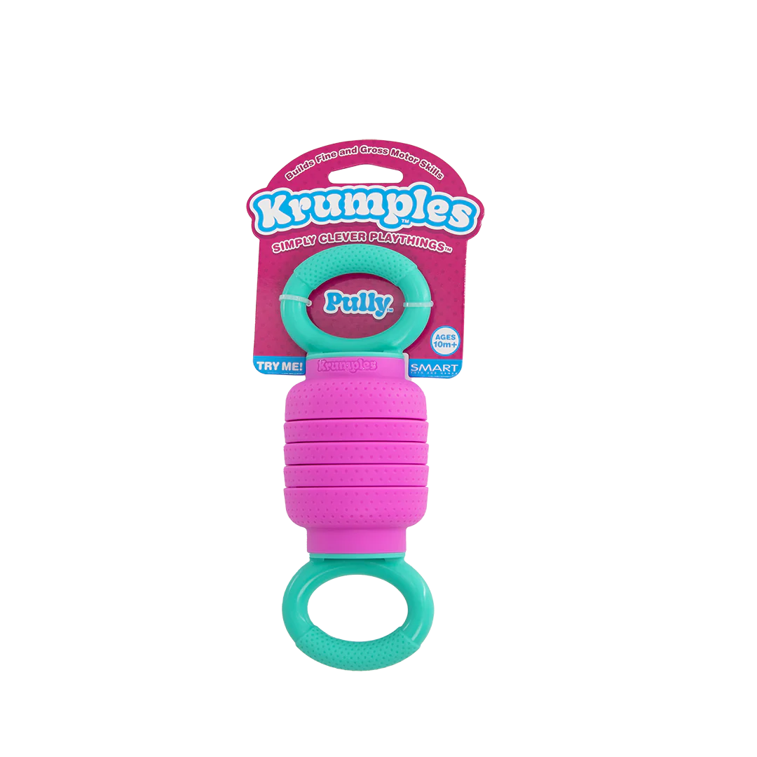 Krumples Pully PINK - Ridiculously Fun Fidget Playthings for All Ages Made from Food Grade Silicone! - Image 3