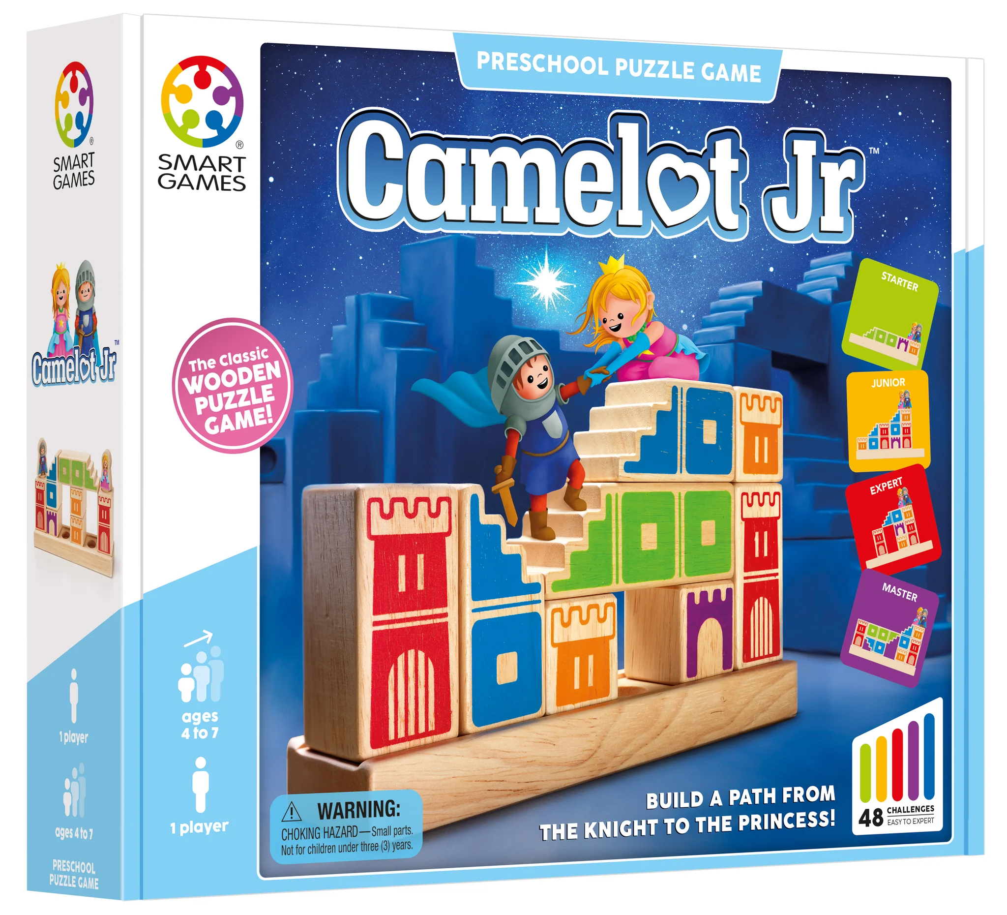 Camelot Jr. Wooden Puzzle Game for Ages 4+ - Image 3