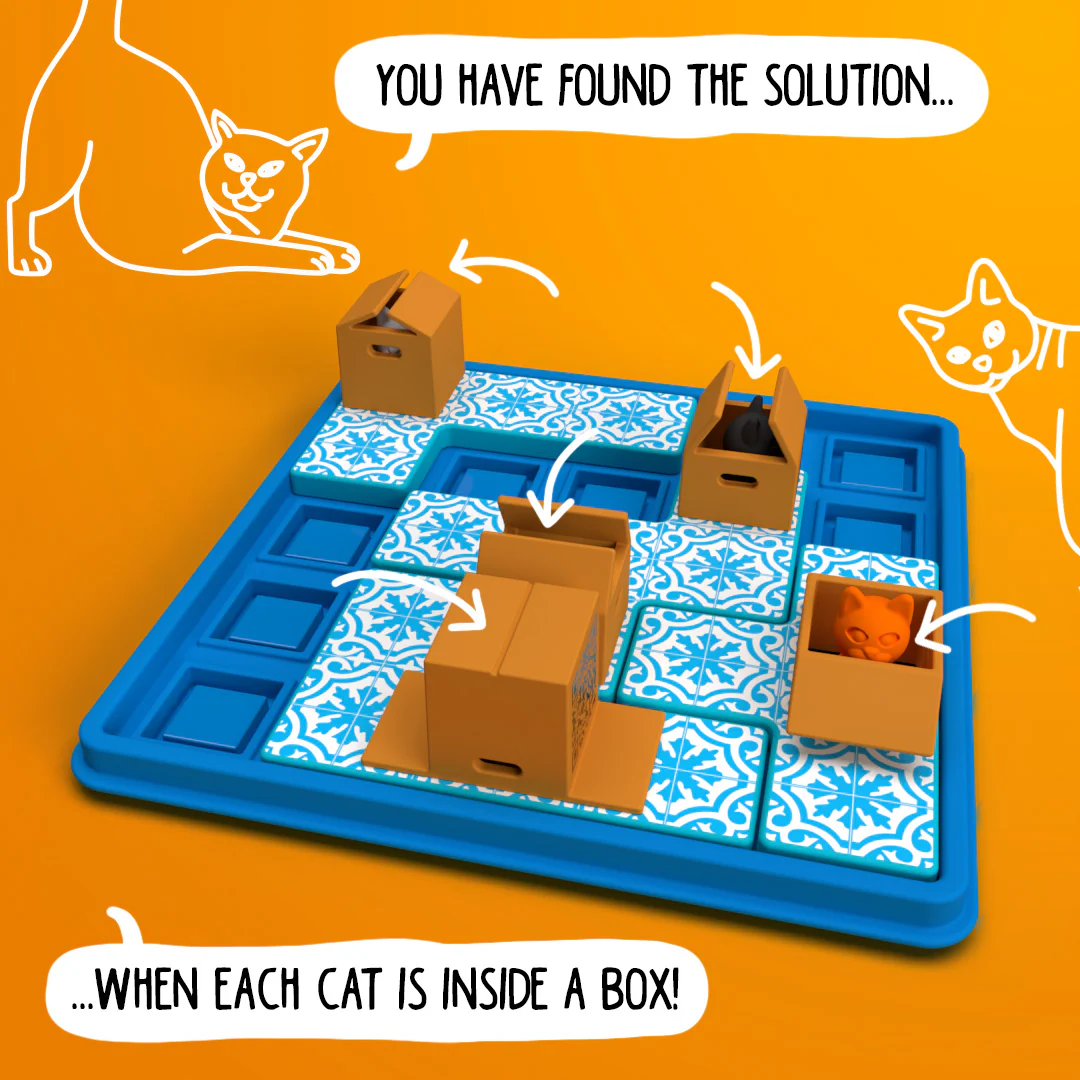 Cats and Boxes Travel Game with 60 Challenges for Ages 7+ - Image 12