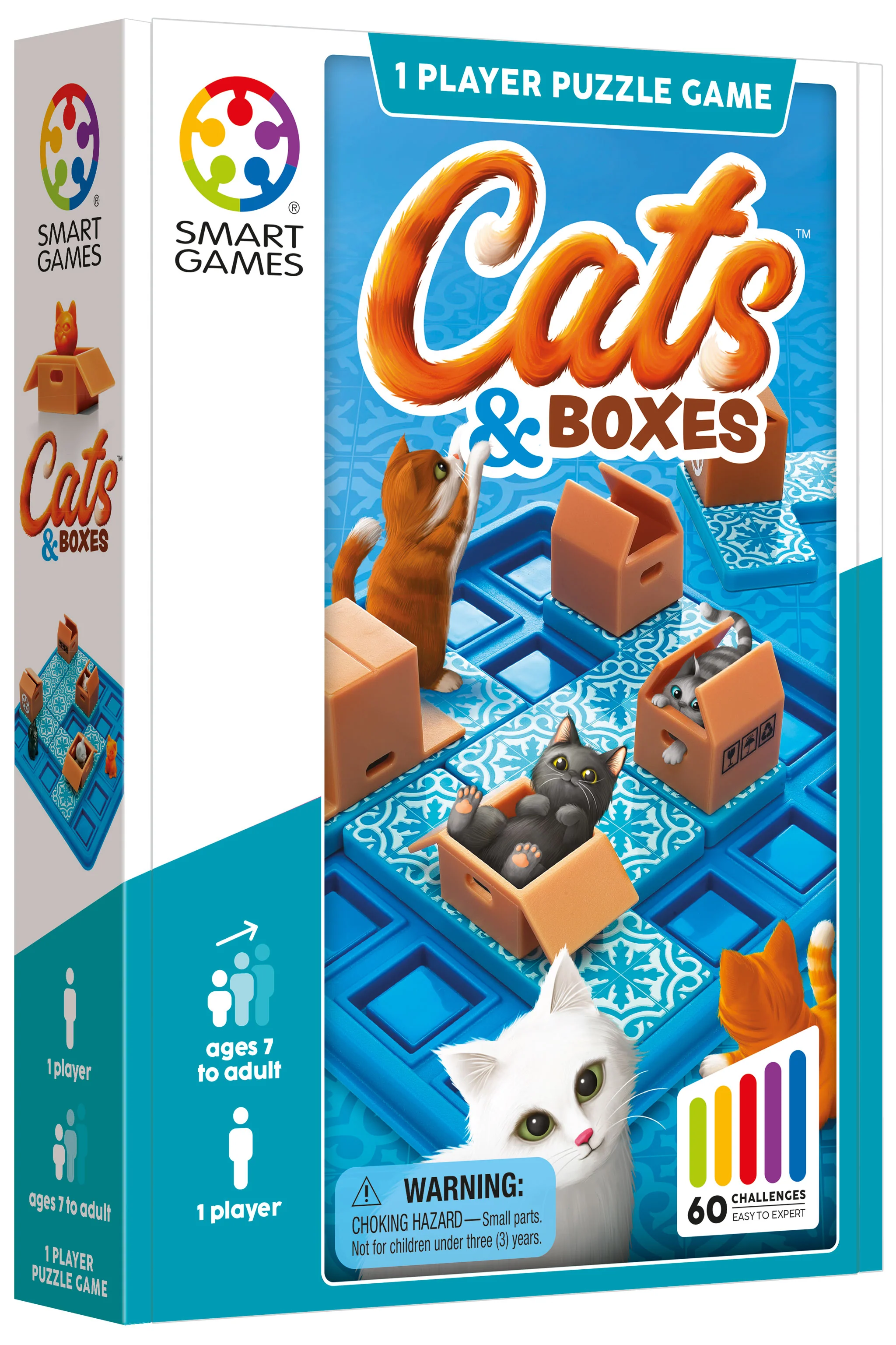 Cats and Boxes Travel Game with 60 Challenges for Ages 7+ - Image 3