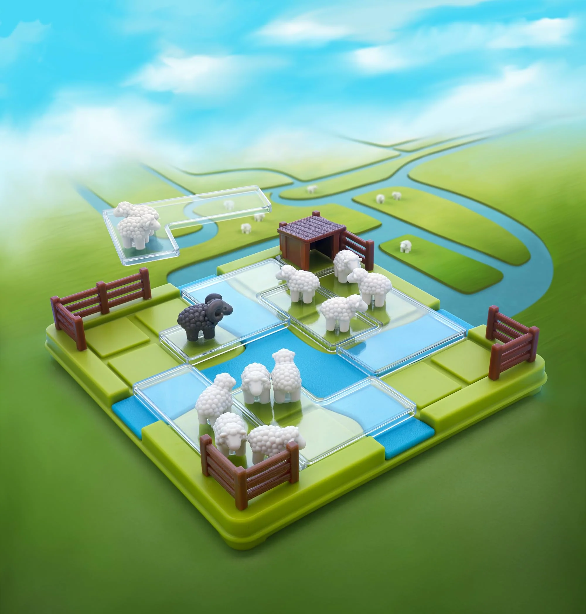 Counting Sheep (Without Falling Asleep!) - A Travel-Friendly Logic Game with 60 Challenges for Ages 7 - Adult - Image 5