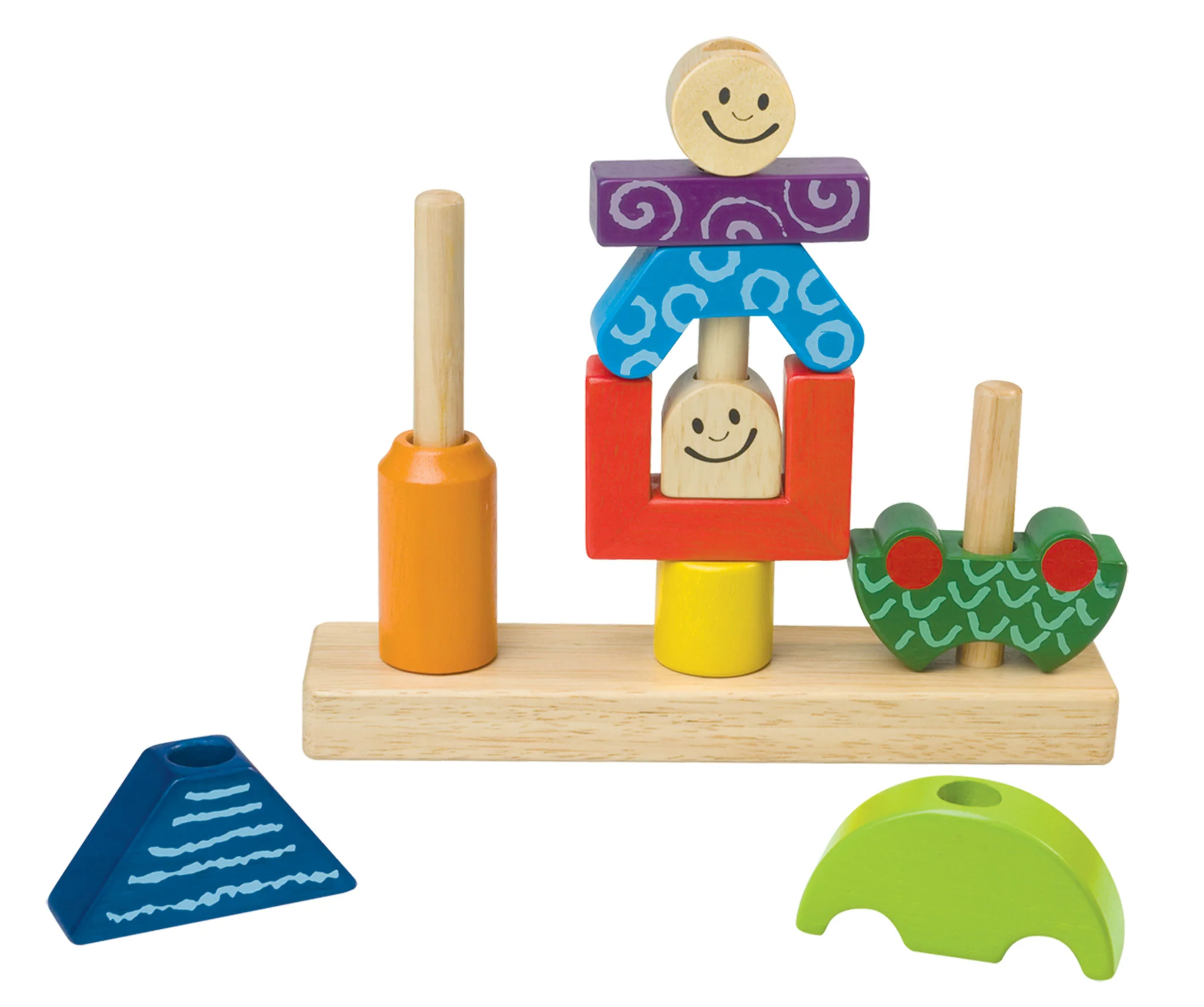 Day & Night Wooden Skill Building Puzzle Game Ages 2+ - Image 6