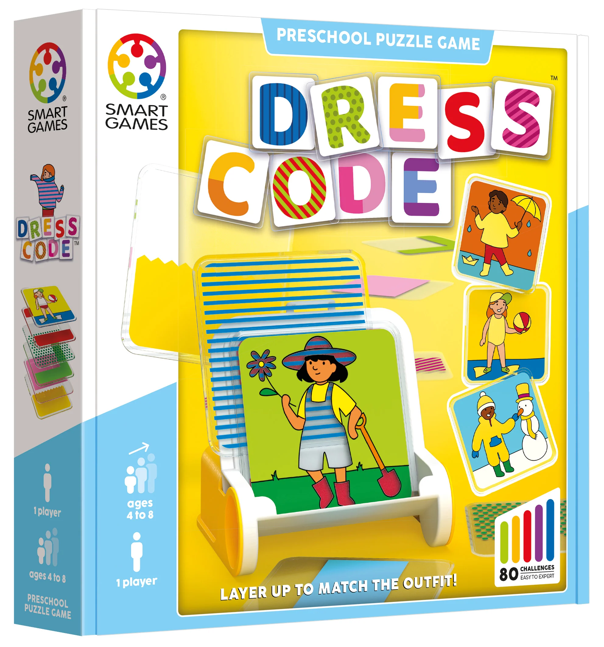 Dress Code Stacking Game with 80 Challenges for Kids Ages 4+ - Image 3