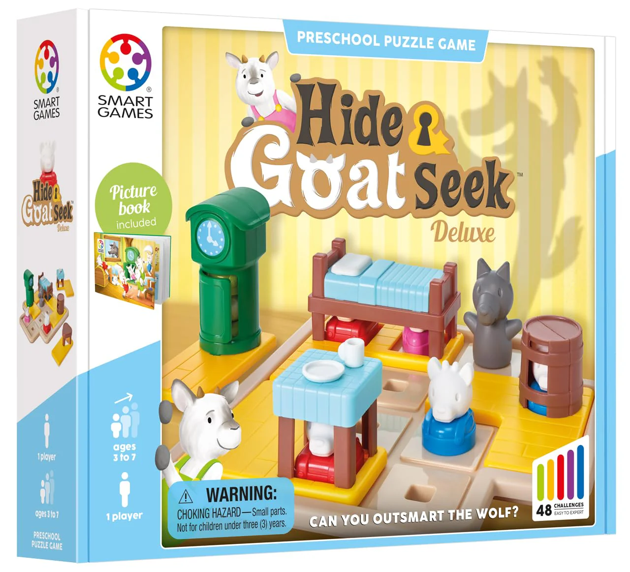 Hide and Goat Seek - A Preschool Puzzle Game for Ages 3-7 Featuring 48 Challenged and a Bonus Picture Book - Image 8