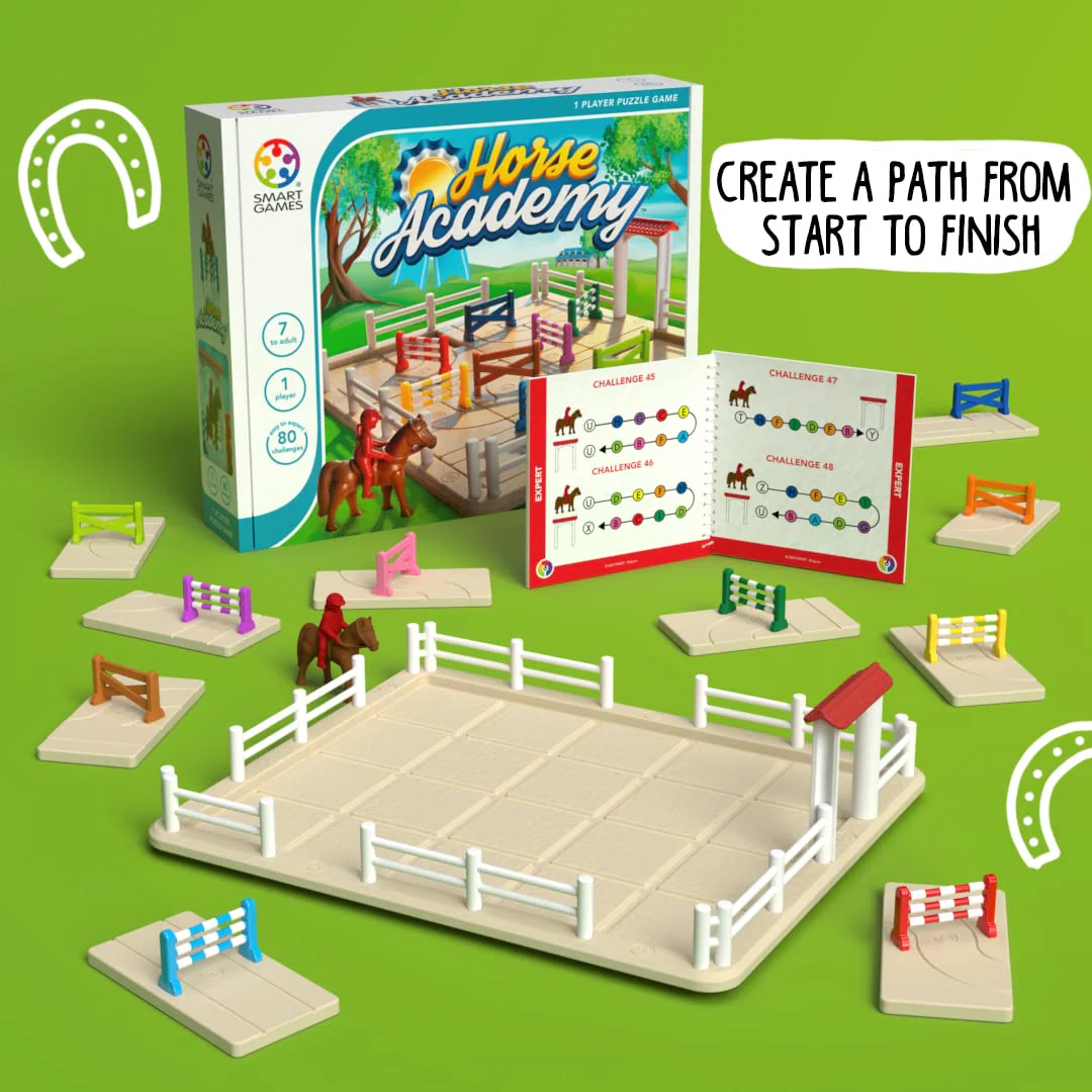 Horse Academy Path-Building Game with 80 Challenges for Ages 7+ - Image 10