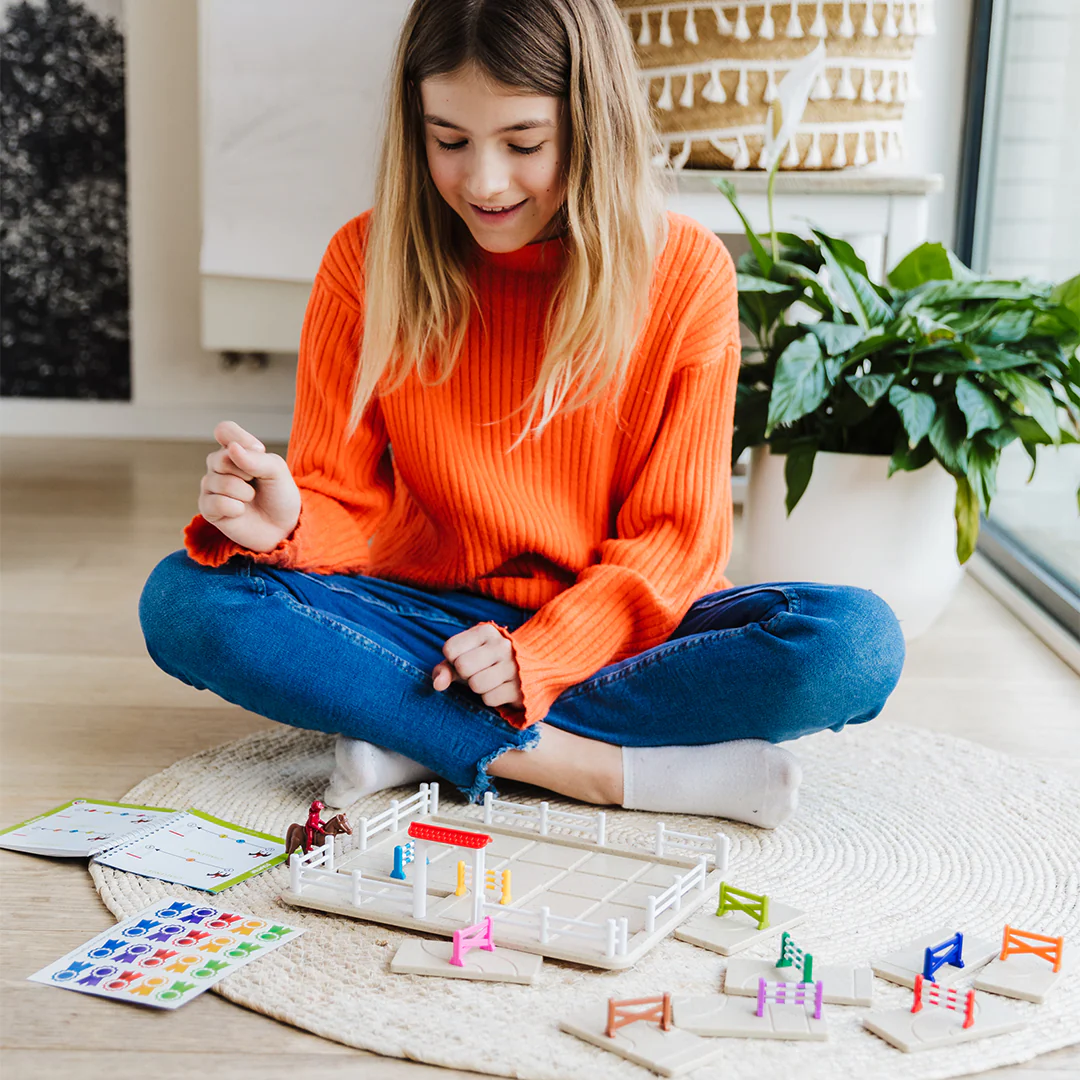 Horse Academy Path-Building Game with 80 Challenges for Ages 7+ - Image 8