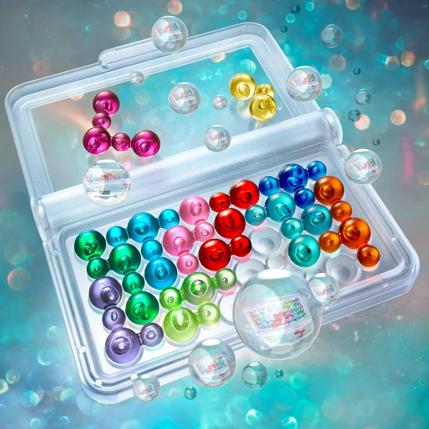 IQ Bubbles - A Colorful Logic Travel Game with 120 Challenges for Ages 7 - Adult - Image 5