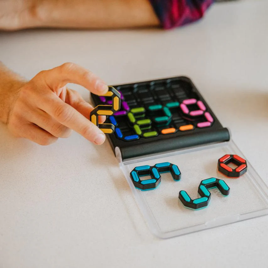 IQ Digits Math Deduction Travel Game with 120 Challenges for Ages 7+ - Image 7