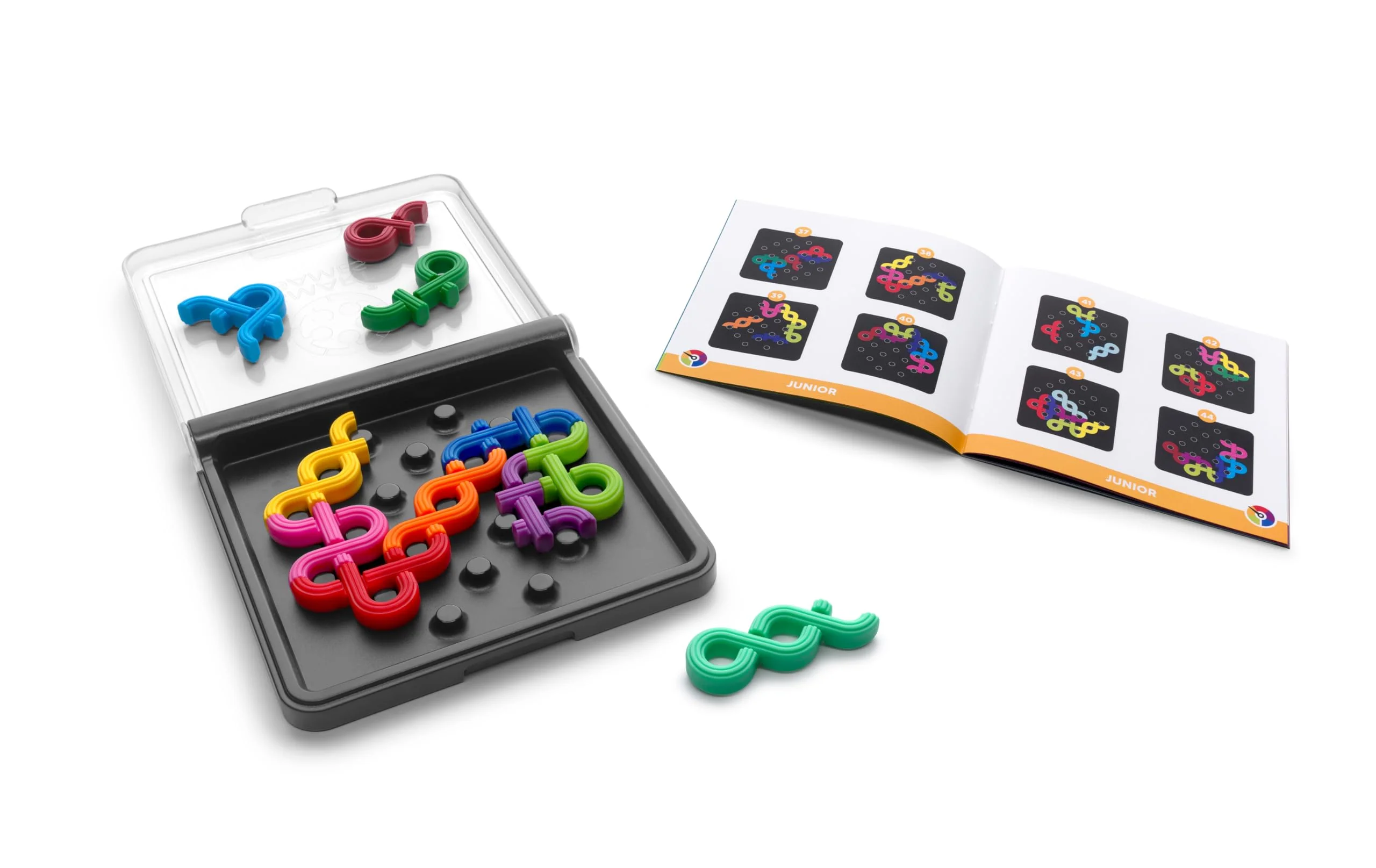 IQ Noodles - A Travel Friendly Logic Puzzle for Ages 7 - Adult with 120 Challenges and 2 Play Modes! - Image 4