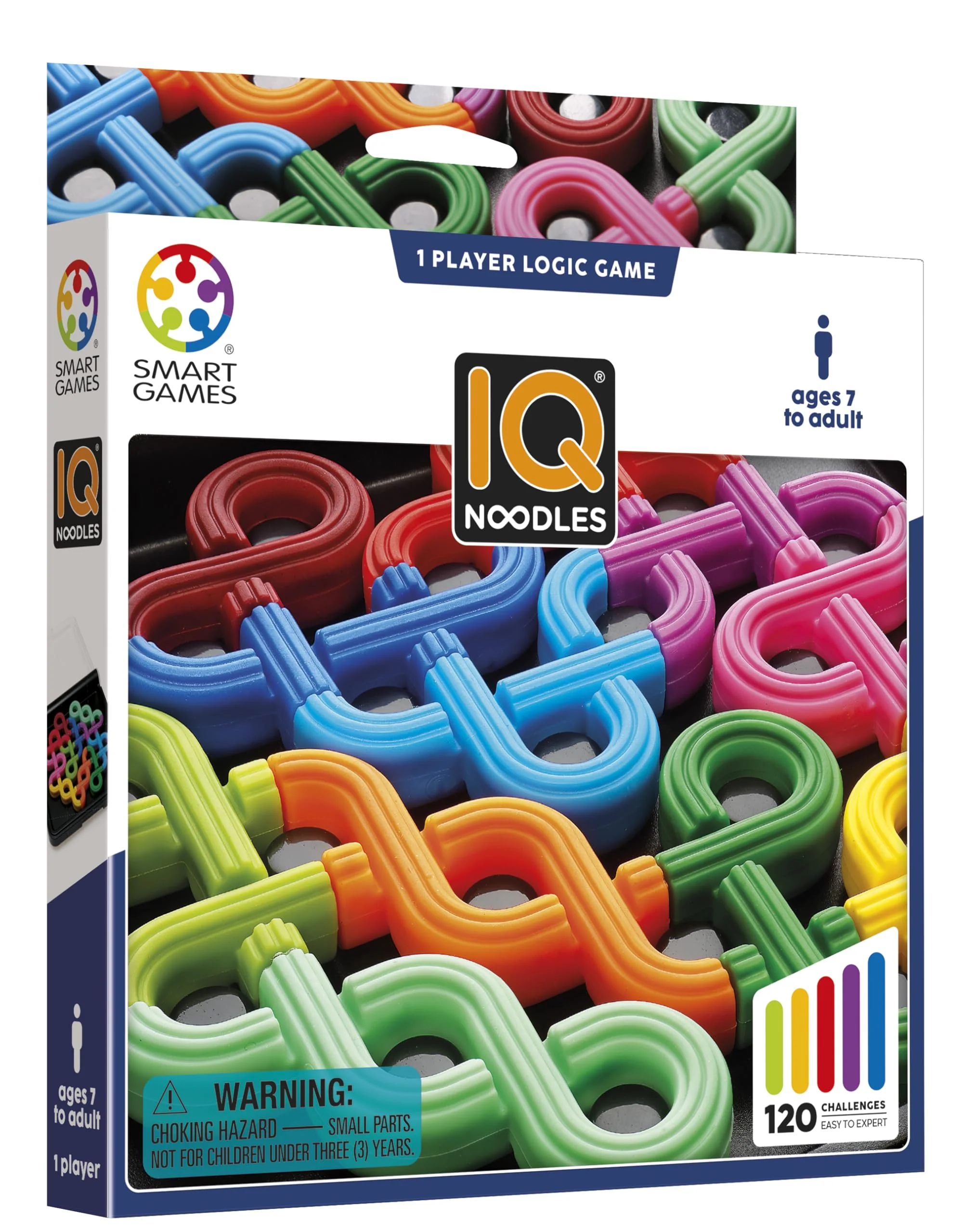 IQ Noodles - A Travel Friendly Logic Puzzle for Ages 7 - Adult with 120 Challenges and 2 Play Modes! - Image 6