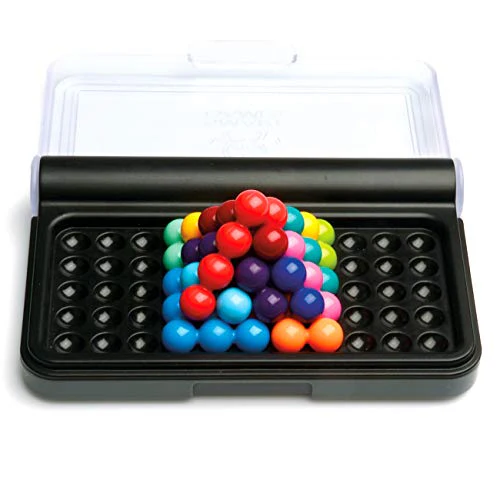 IQ Puzzler Pro Compact Board Game Puzzle with 120 3D Challenges for Ages 6+ - Image 4