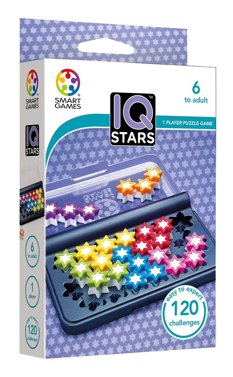 SmartGames IQ Stars Travel Logic Game Ages 6 & Up, 120 Challenges - Image 8