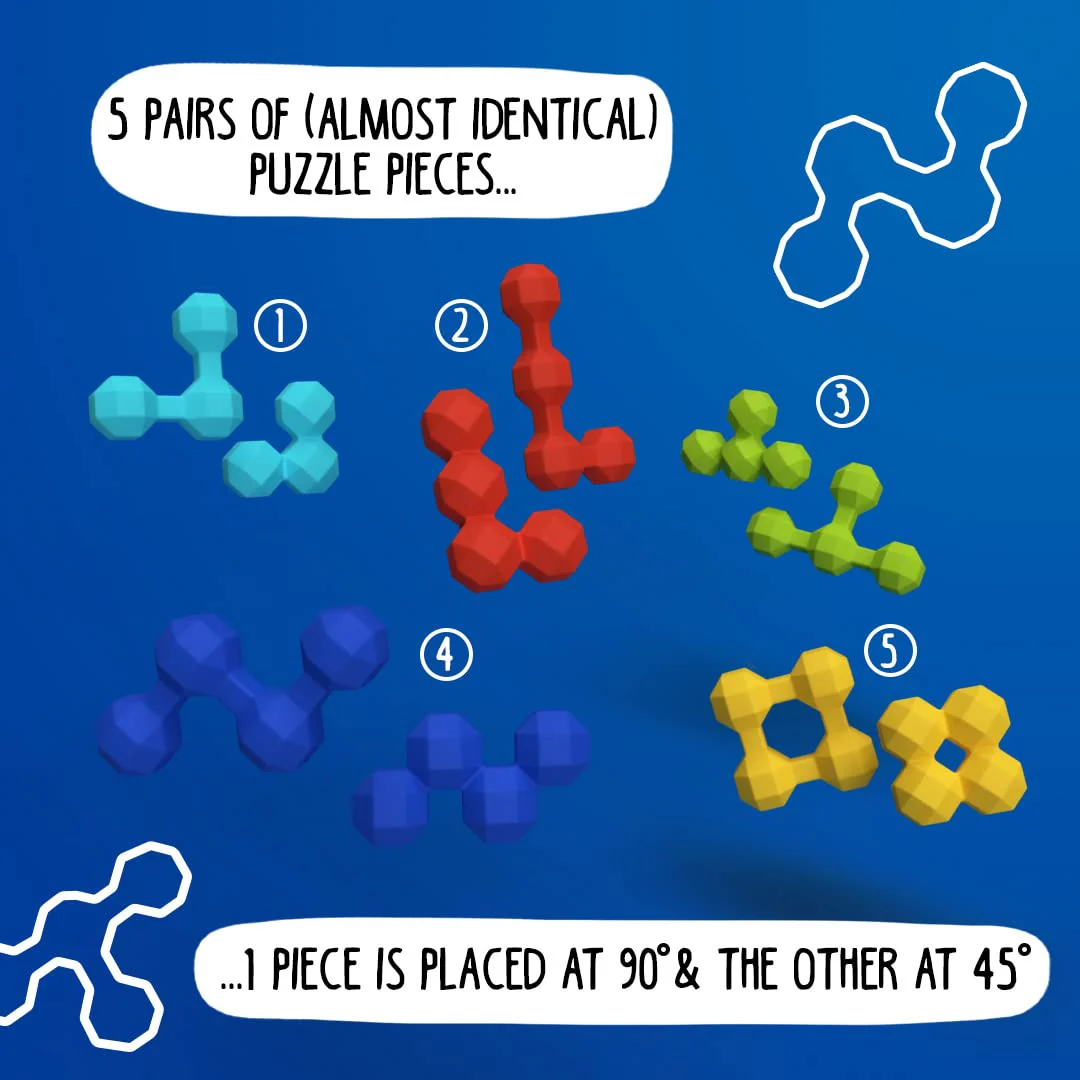 IQ Twins Travel Game with 120 Challenges for Ages 7+ - Image 14