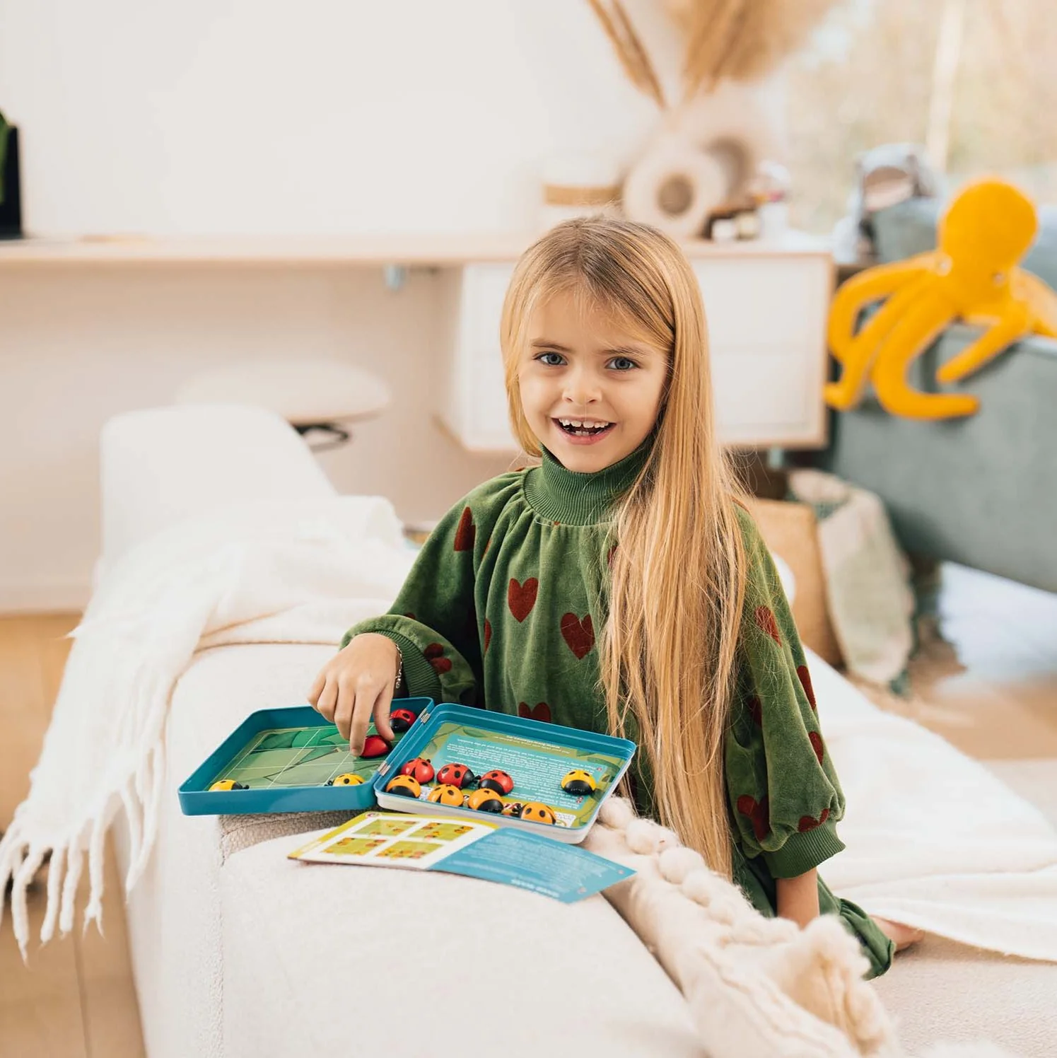 LogiBugs Metal Box Magnetic Travel Game with 48 Challenges for Ages 6+ - Image 6