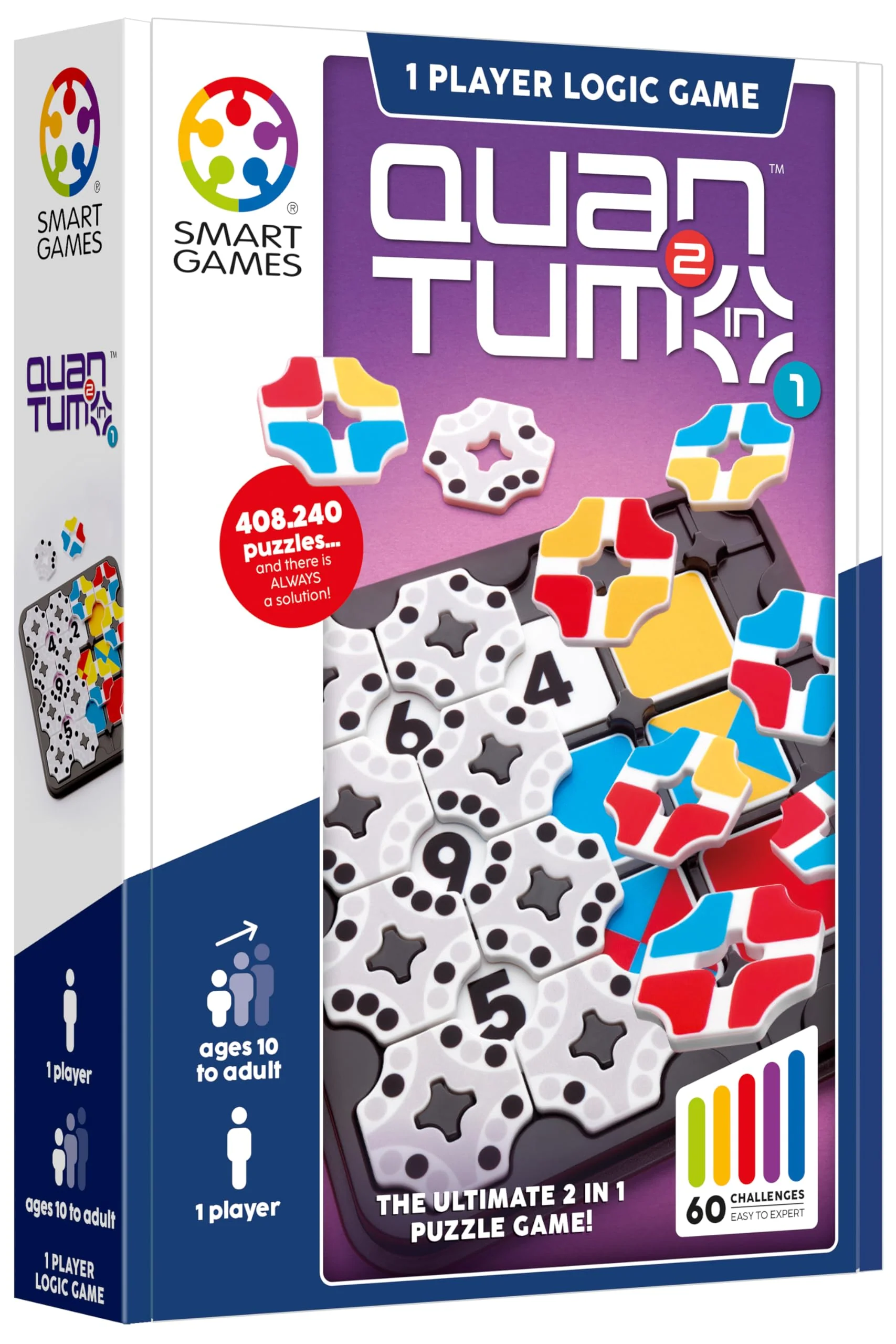 Quantum – 2-in-1 Logic Puzzle Travel Game for Ages 10 to Adult - Image 5