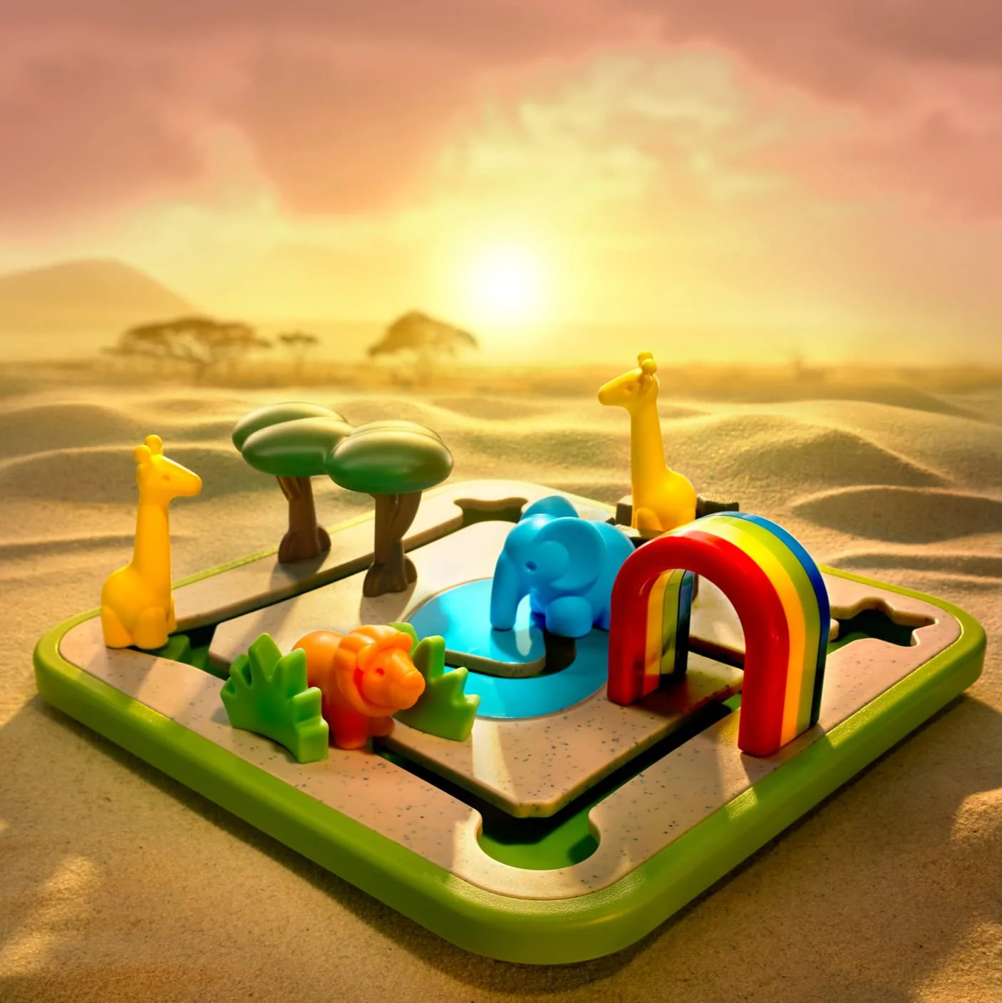 Safari Park Jr. Preschool Puzzle Game with 60 Challenges for Ages 3+ - Image 5