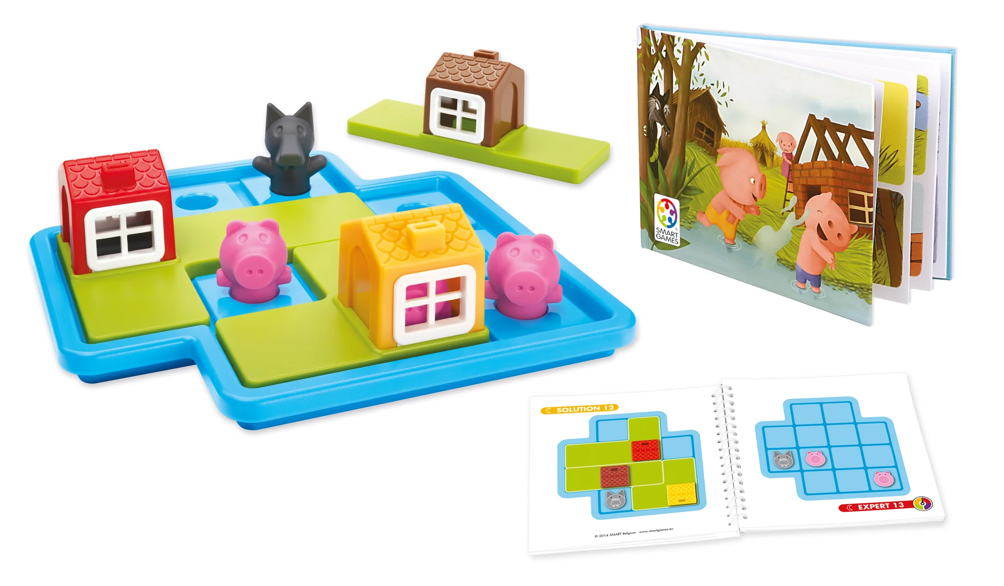 Three Little Piggies Preschool Puzzle Game for Ages 3+ - Image 3