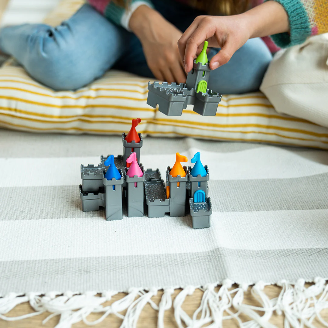 Tower Stacks Castle Building Game with 80 Challenges for Ages 8-Adult - Image 12