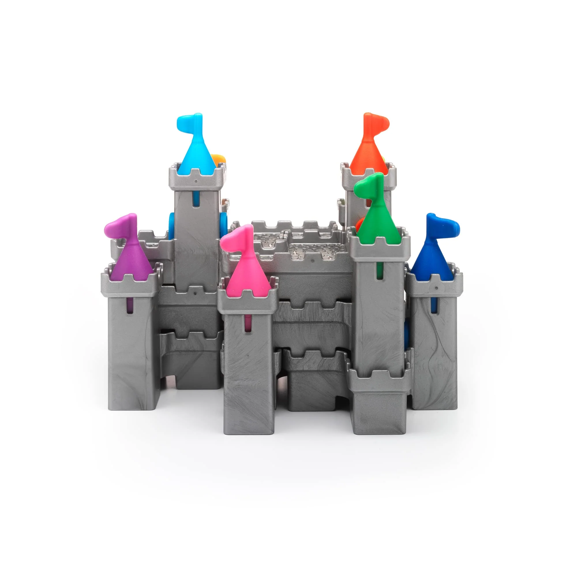 Tower Stacks Castle Building Game with 80 Challenges for Ages 8-Adult - Image 4