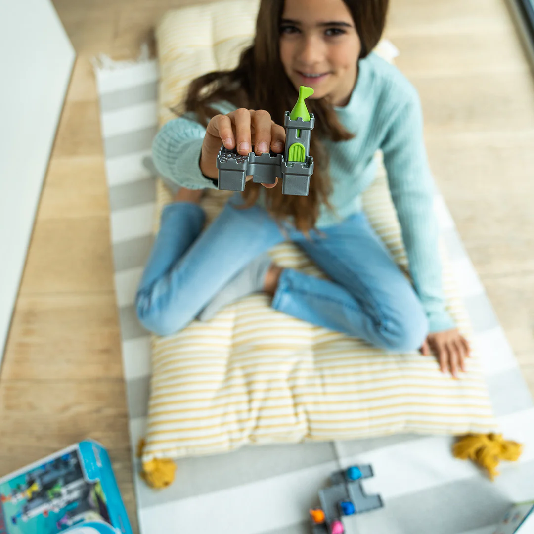 Tower Stacks Castle Building Game with 80 Challenges for Ages 8-Adult - Image 5