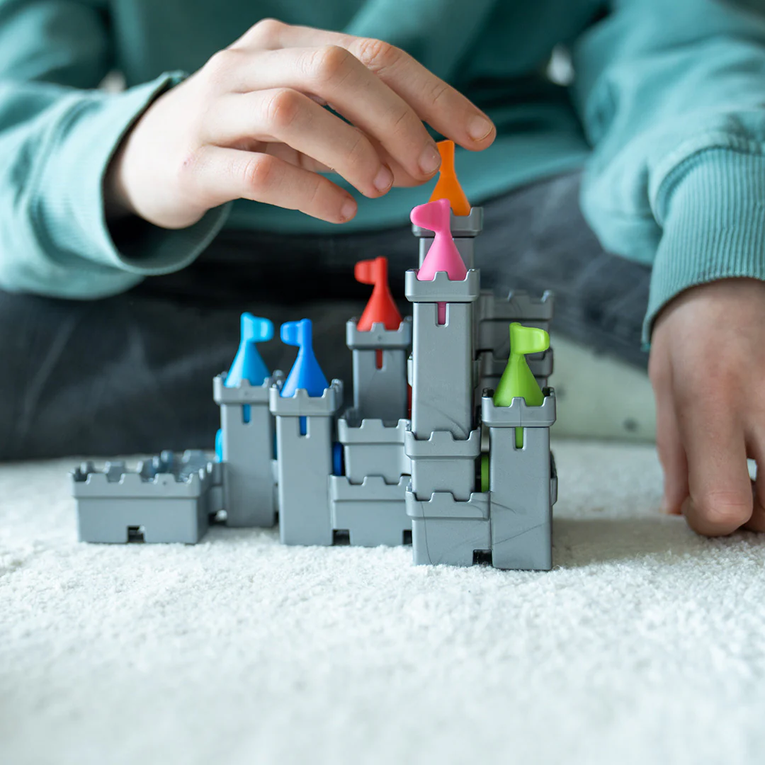 Tower Stacks Castle Building Game with 80 Challenges for Ages 8-Adult - Image 8