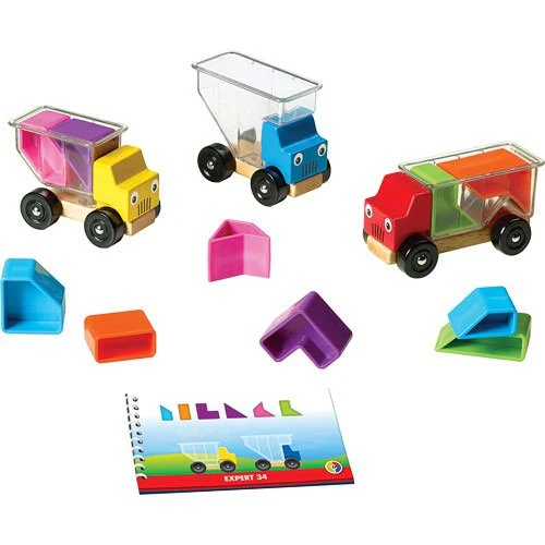 Trucky 3 Wooden Puzzle Game + Toy for Ages 3+ - Image 3
