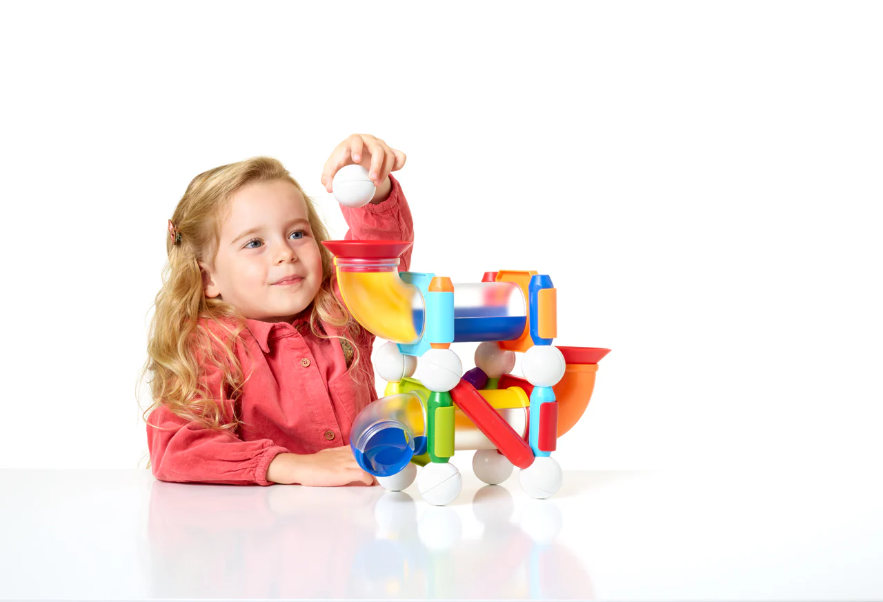 SmartMax Mega Ball Run 71-pieces Dynamic STEM Magnetic Building Set for Ages 3+ - Image 10