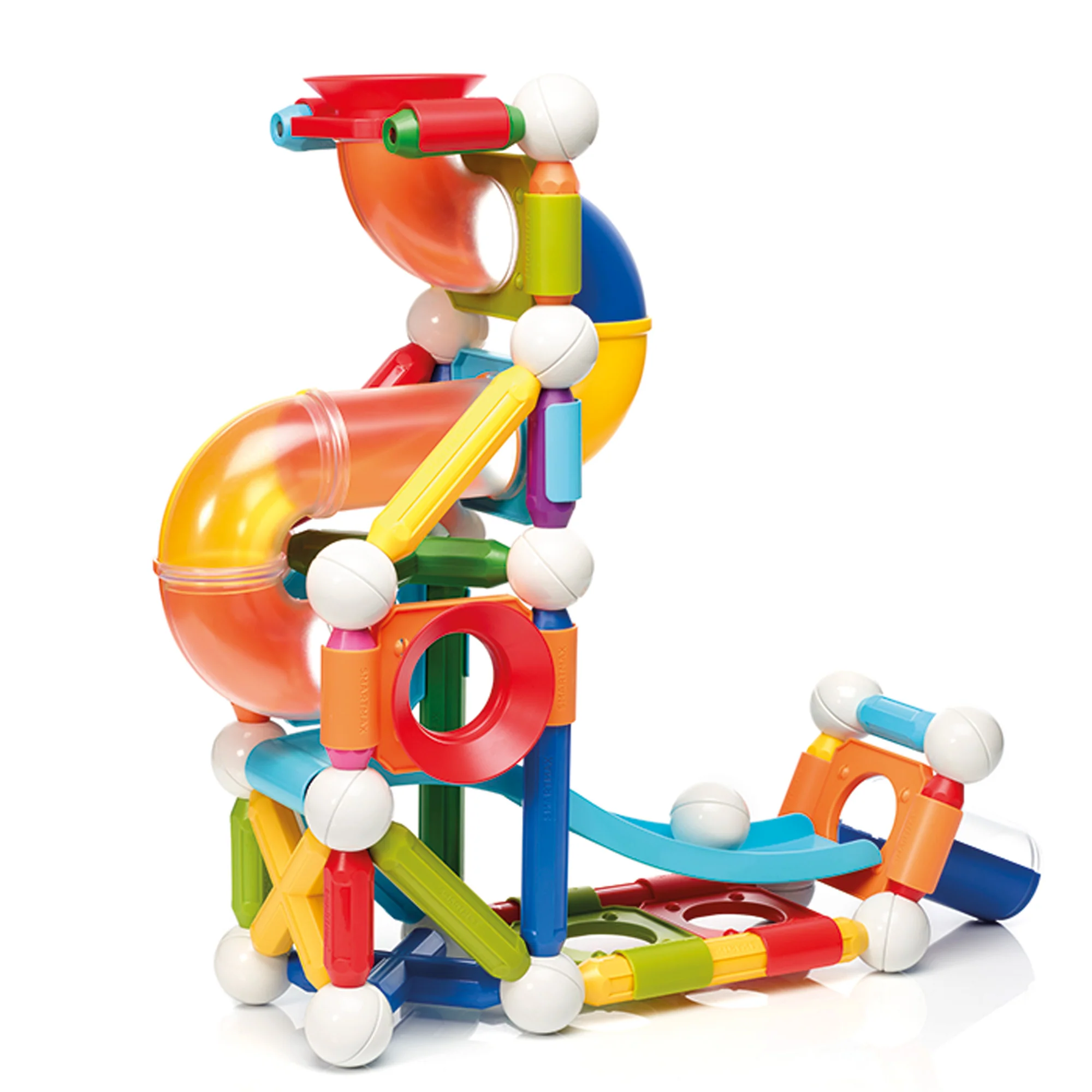SmartMax Mega Ball Run 71-pieces Dynamic STEM Magnetic Building Set for Ages 3+ - Image 5