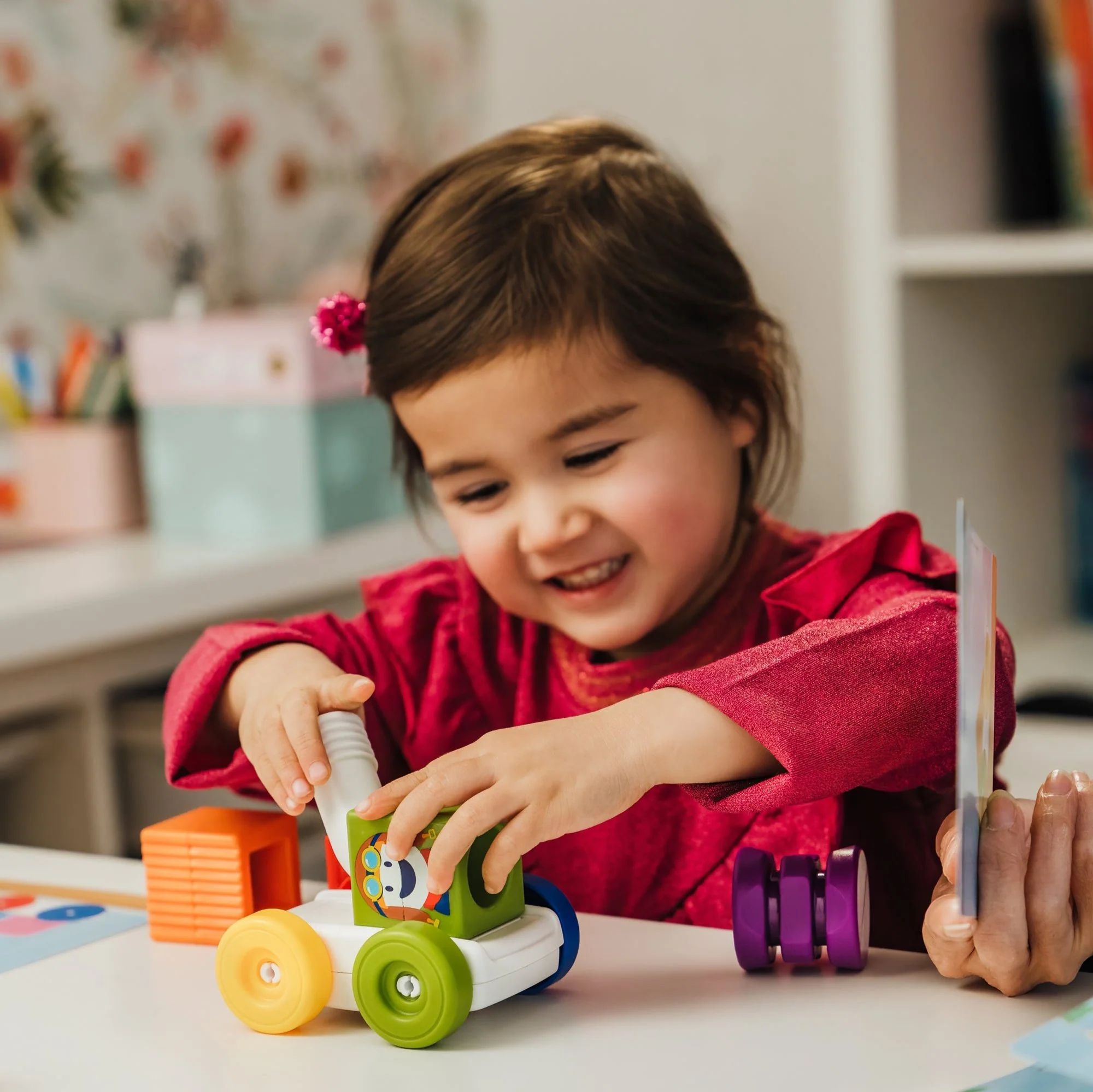 SmartMax My First Build and Drive Magnetic Building Vehicle STEM Play Set for Ages 1-5 - Image 10