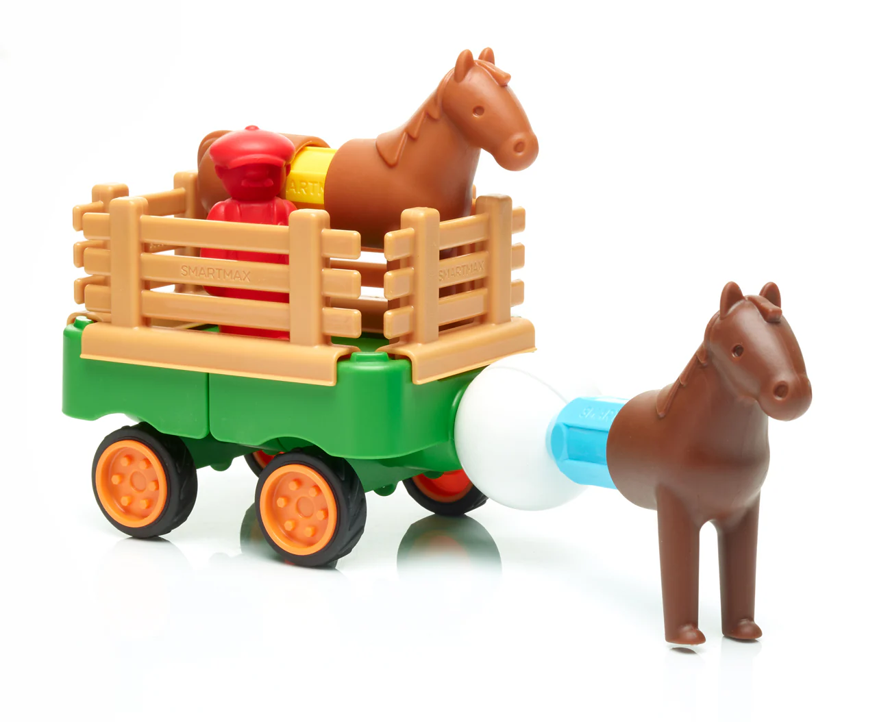 SmartMax My First Farm Tractor STEM Magnetic Discovery Play Set for Ages 1.5+ - Image 4