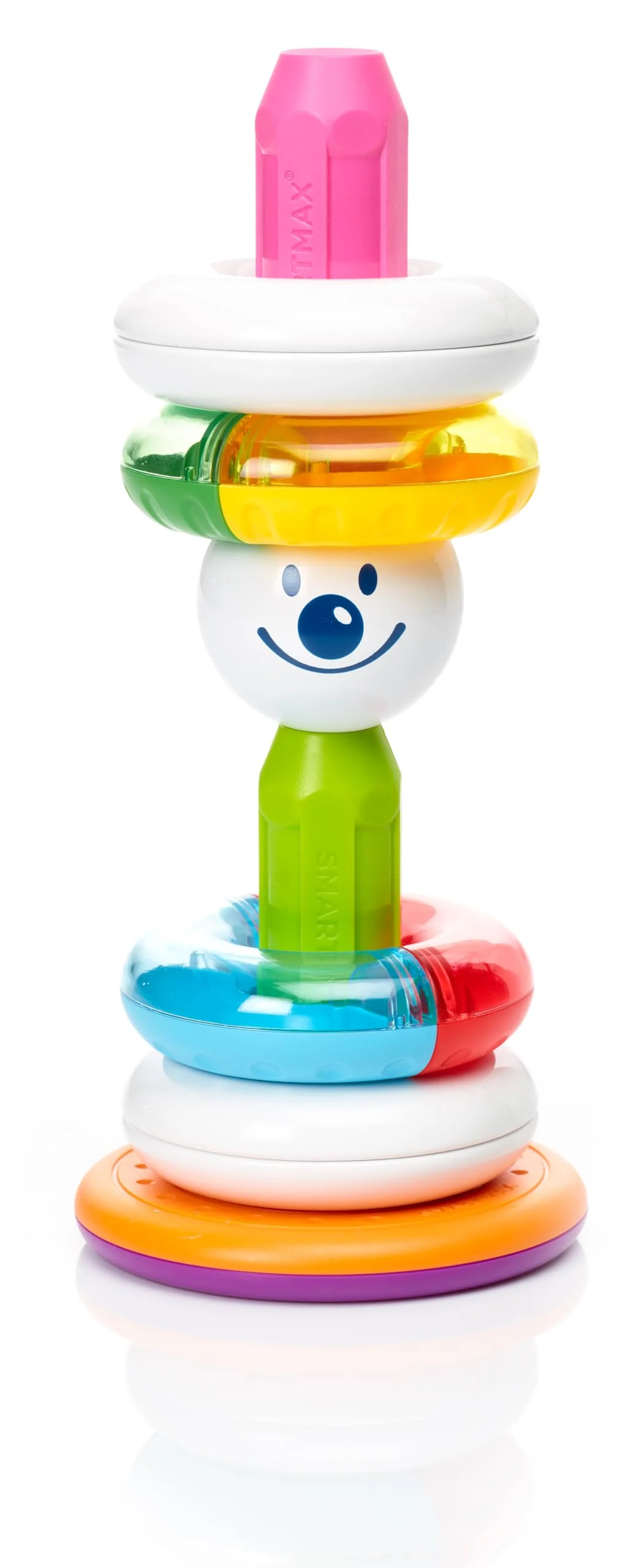 SmartMax My First Stacking Rings 10-Piece Magnetic Early STEM Discovery Set for Ages 1-5 - Image 5