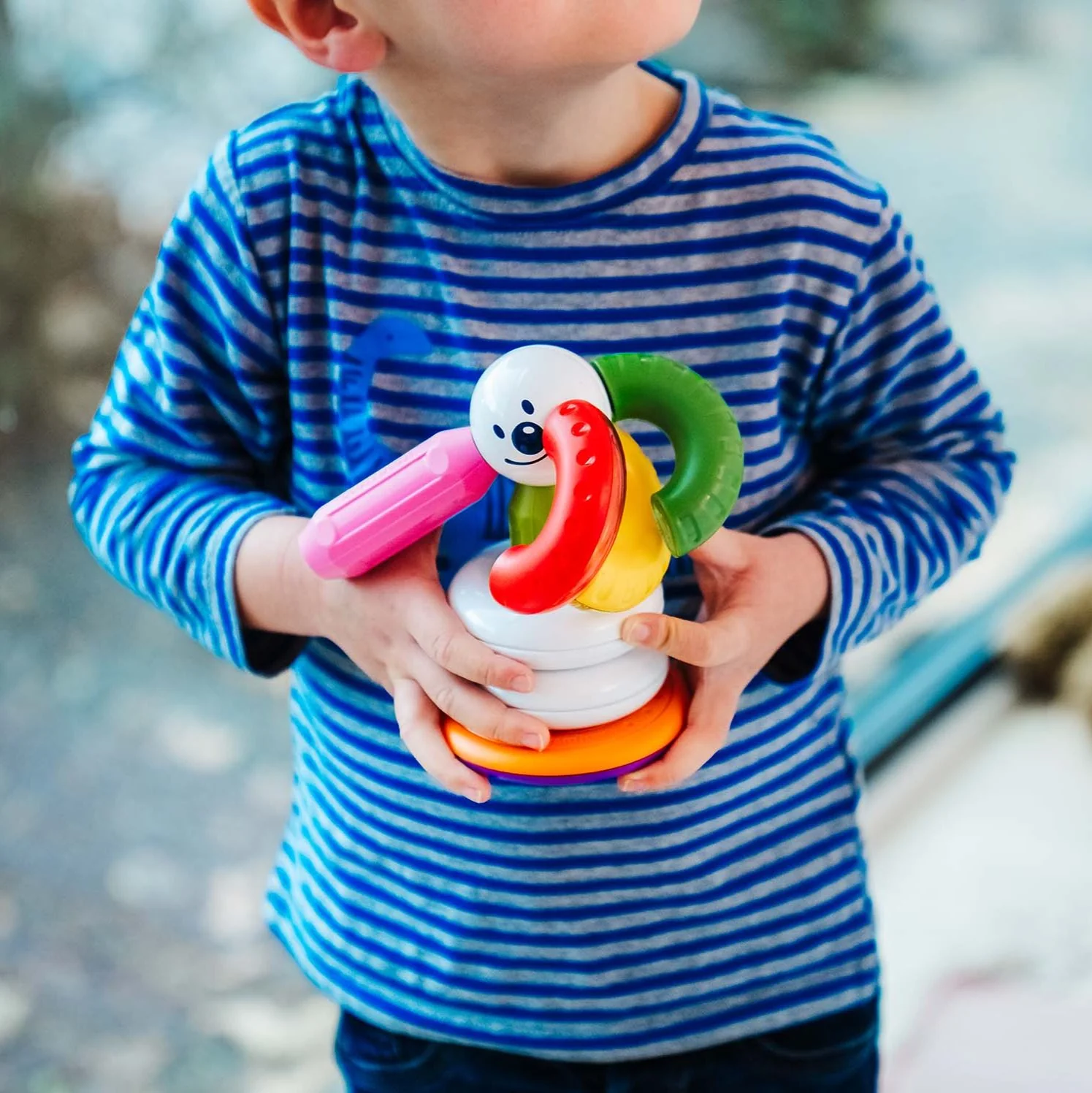 SmartMax My First Stacking Rings 10-Piece Magnetic Early STEM Discovery Set for Ages 1-5 - Image 9