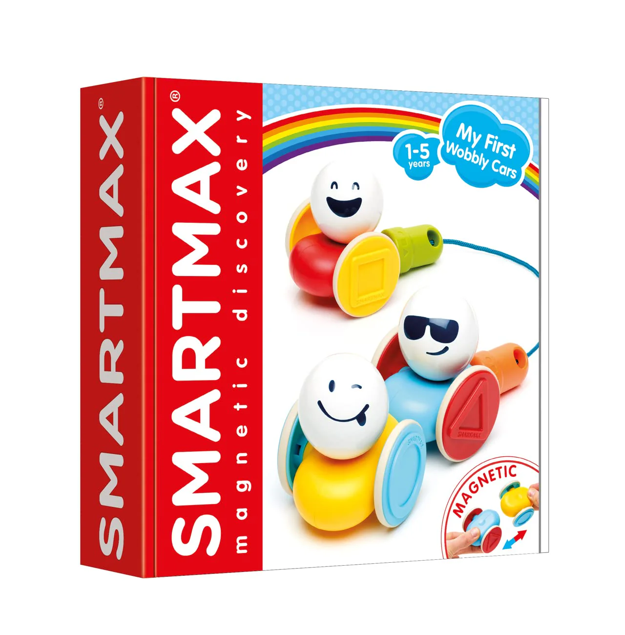 SmartMax My First Wobbly Cars STEM Fun for Ages 1-5 - Image 3