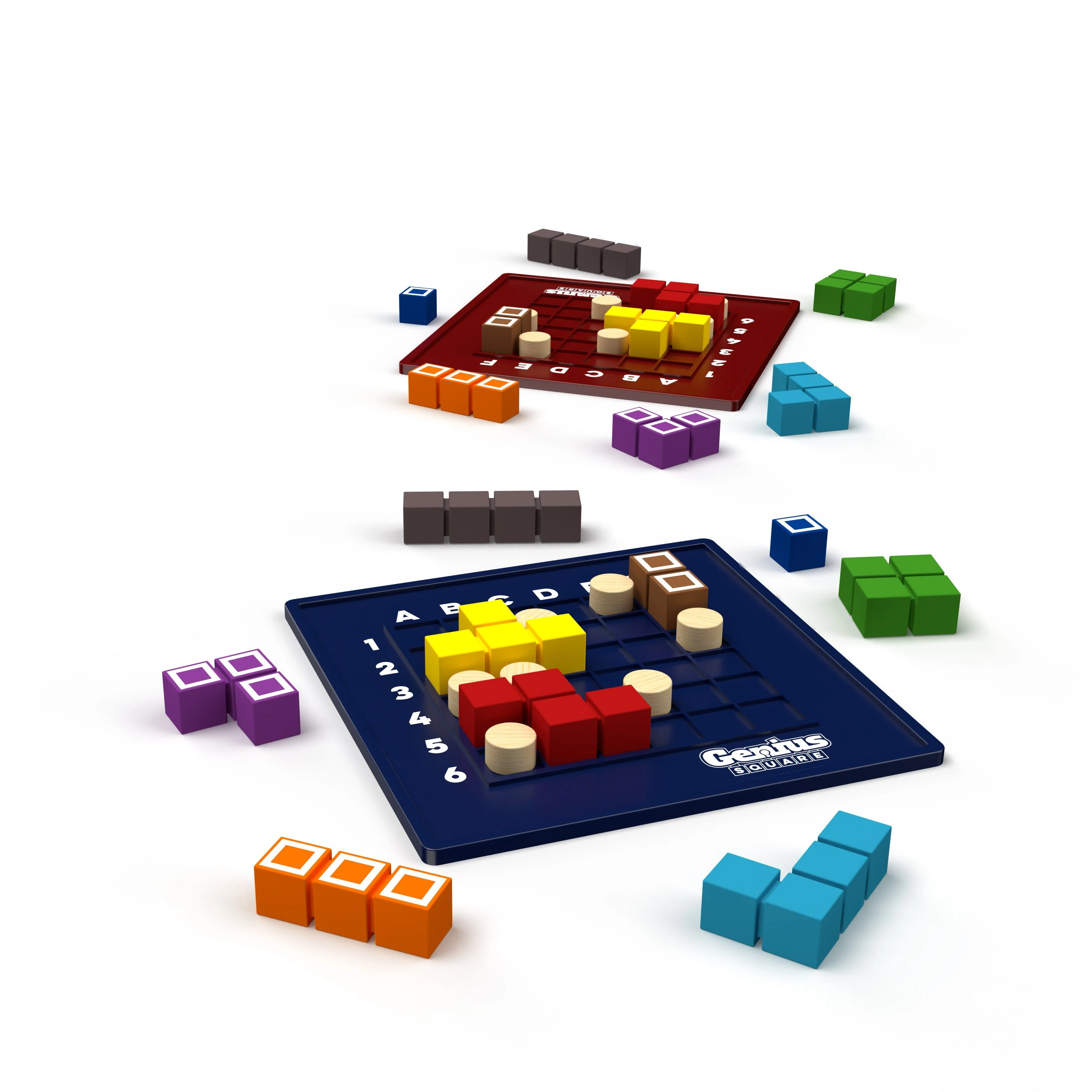 The Genius Square - the Global Sensation! Two-Player Logic Race Game for Ages 6+ - Image 3